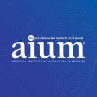 American Institute of Ultrasound in Medicine (AIUM) logo