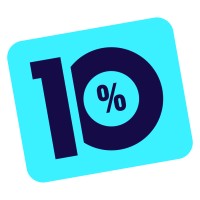 10% logo