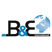 B&E International logo