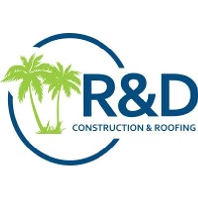 R&D Construction and Roofing logo