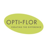 Opti-flor | creating the difference logo