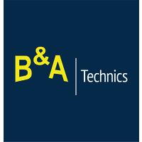 B & A Technics logo