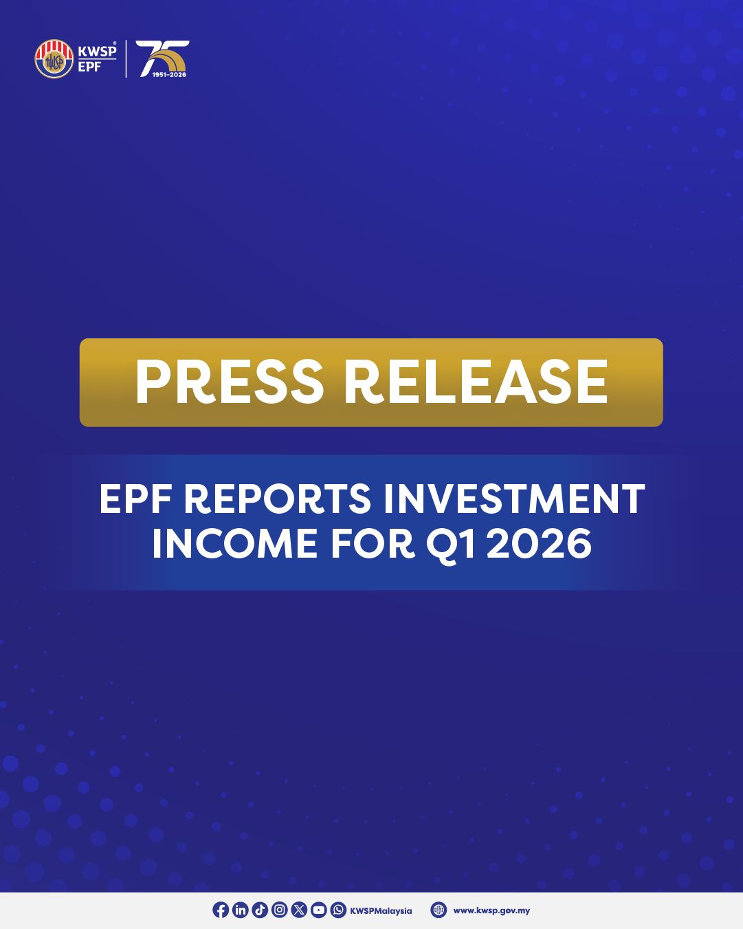Image 2 - EPF Q1 2026 Investment Income Surges to RM27.73 Billion | Populer Platform
