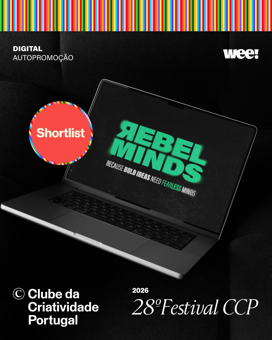 REBEL MINDS Shortlisted at 28º Festival CCP: Celebrating Creative Courage | Populer Platform