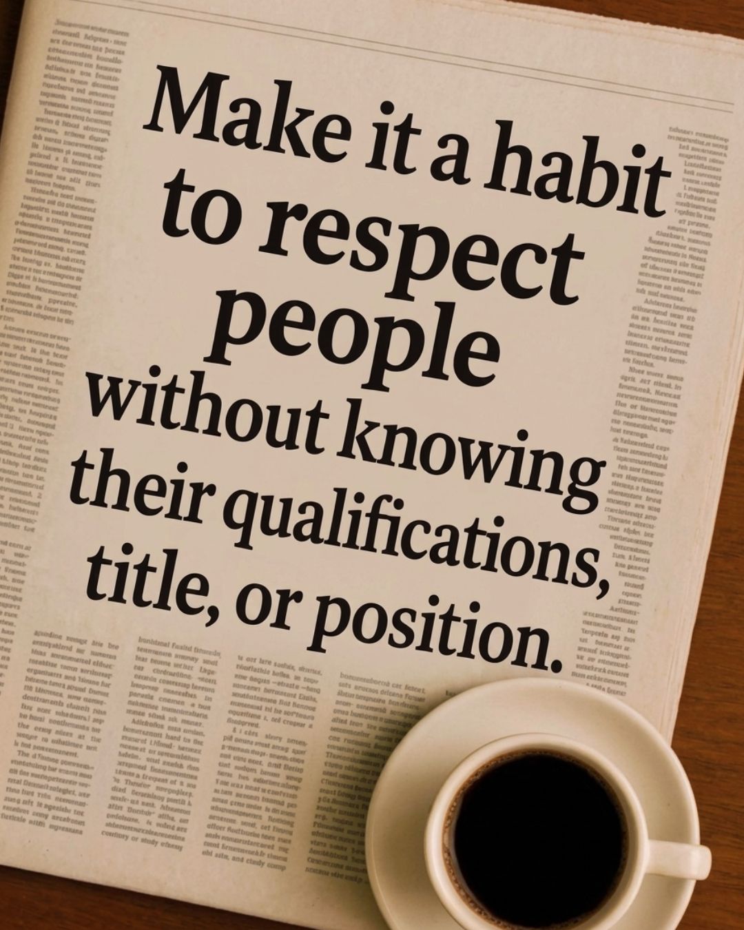 Leading with Respect: The True Measure of Leadership | Populer Platform