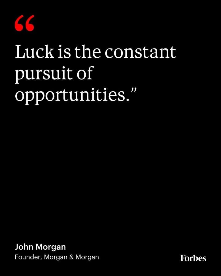 Maximizing Opportunities: John Morgan's Approach to Luck in His New Book | Populer Platform