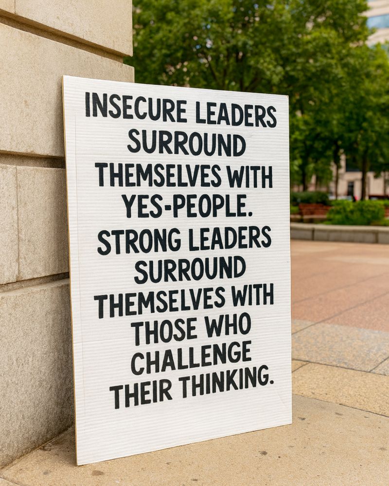 Strong leaders don’t fear challenge. | Populer Platform