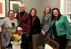 We were proud to honor Cyndee McGuire at a recent | Populer Platform