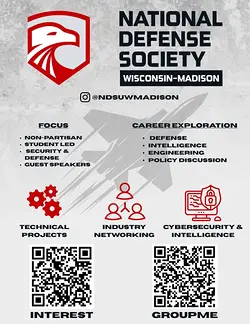 Join UW-Madison National Defense Society for National Security & Tech Networking | Populer Platform