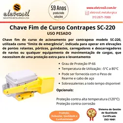 Ensure Safety Compliance with Eletrosil's SC-220 End-Stop Switch for Heavy Equipment | Populer Platform