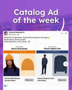 Catalog Ad of the Week: Colorful Standard's Brilliant Product Navigation Strategy | Populer Platform