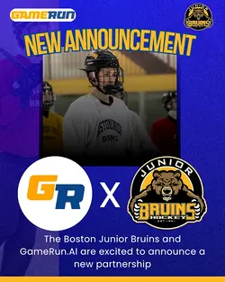 GameRun Partners with Boston Junior Bruins for Elite Player Development | Populer Platform