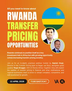 CEO Roger Brugger to Discuss Rwanda's Transfer Pricing with Rajnish Singh | Populer Platform
