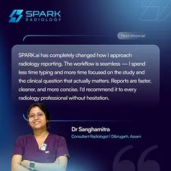 Dr. Sanghamitra's Experience: How #SPARKai Transforms Radiology Reports | Populer Platform