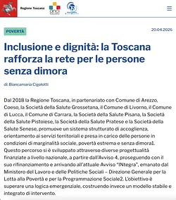 Toscana's Comprehensive Strategy for Homelessness and Inclusion | Populer Platform