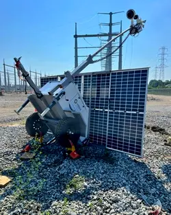 Surviving the Storm: Vorp Energy's Solar Surveillance Trailer's Remarkable Resilience | Populer Platform