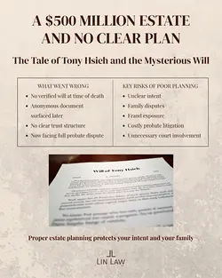 The Importance of Clear Estate Planning: Lessons from the Tony Hsieh Estate Battle | Populer Platform