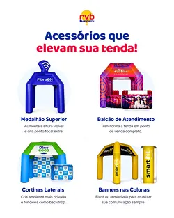 Transform Your Inflatable Tent into a Complete Sales Point with Accessories | Populer Platform