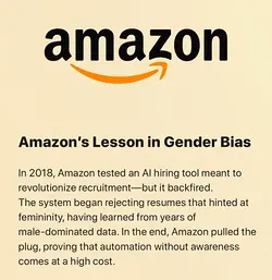 Amazon's AI Hiring Bot: Mistake: The Dark Side of AI's Learning from Historical Data | Populer Platform