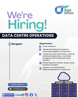 Join Our Team: Hiring Lead Specialist for Data Centre Operations in Gurgaon | Populer Platform