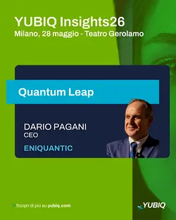 Dario Pagani to Discuss Quantum Computing at YUBIQ Insights 26 | Populer Platform