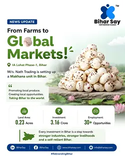 Bihar's Makhana Industry Booms with New Investment, Symbolizing Economic Growth | Populer Platform