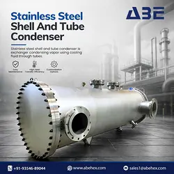 High-Performance Stainless Steel Shell and Tube Condenser for Industrial Applications | Populer Platform