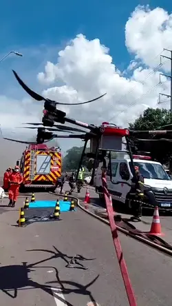 Drones Aid Complex Fire Response at Manaus Recycling Facility | Populer Platform