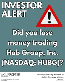Legal Claims for Hub Group Stock Losses: Investigated Accounting Issues | Populer Platform
