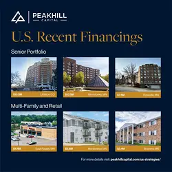 Peakhill Capital Expands U.S. Financings Across Senior Housing, Multi-Family, and Retail | Populer Platform