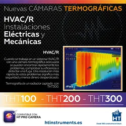 Advanced Thermal Cameras THT120, THT200, THT300 for Industrial Maintenance | Populer Platform