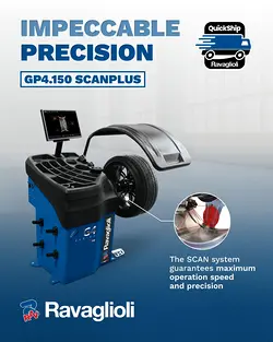 Ravaglioi GP4.150 SCANPLUS: Precision and Speed in Wheel Balancing | Populer Platform