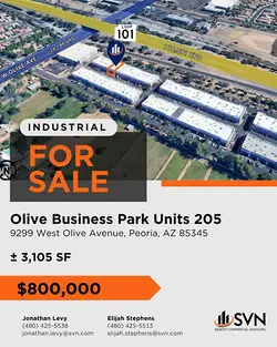 For Sale: Olive Business Park Unit 205 - Industrial Condo Opportunity | Populer Platform