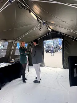 LANCO Team Showcases Military Shelters at BSDA Defence Exhibition | Populer Platform