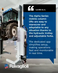 Partnering with LUMA S.r.l. for Superior Mobile Column Lifts | Populer Platform