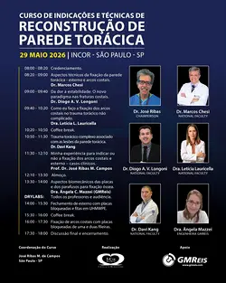 GMReis and INCOR Host Advanced Chest Wall Reconstruction Course on May 29 | Populer Platform