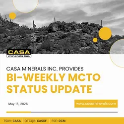 Casa Minerals Advances Audit Completion with No Material Changes Expected | Populer Platform