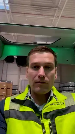 Overcoming Forklift Blind Spots with Sentics' Physical AI Technology | Populer Platform