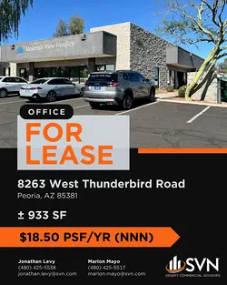 Lease ±933 SF Office Space at 8263 W Thunderbird Road, Peoria AZ | Populer Platform