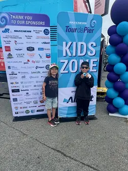 Sponsoring Kid Zone at Tour de Pier: A Day for Cancer Awareness | Populer Platform