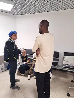 Humanitarian Corridor Brings Sudanese Refugees to Fiumicino Airport | Populer Platform