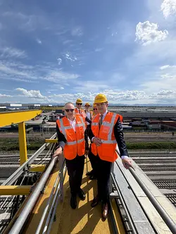 Strategic Logistics: Piacenza's Visit to Hupac Group's Le Mose Terminal | Populer Platform