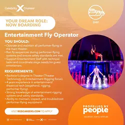 Join Celebrity Cruises as an Entertainment Fly Operator for Unforgettable Performances | Populer Platform