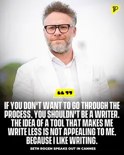 Seth Rogen's Strong Stance Against AI in Screenwriting Sparks Industry Debate | Populer Platform