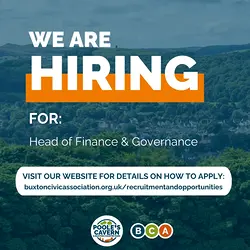 Join Buxton Civic Association as Finance & Governance Manager | Populer Platform