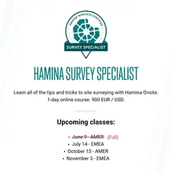 Master Hamina Onsite Survey Techniques in Just One Day! | Populer Platform