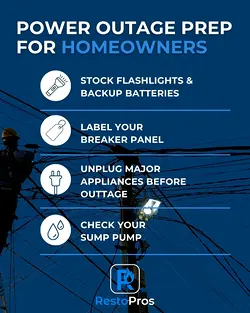 Prepare for Power Outages to Prevent Flooding and Damage | Populer Platform