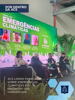 ACS Leads Climate Emergency Panel at ODS Cities Meeting in Santos | Populer Platform