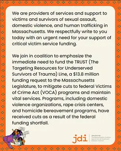 Secure $13.8M State Investment for TRUST Line: Support for Survivors Needed Now | Populer Platform