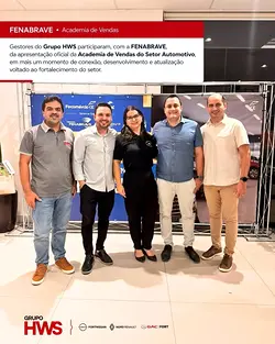 Grupo HWS's Key Role in FENABRAVE's Automotive Sales Academy Presentation | Populer Platform